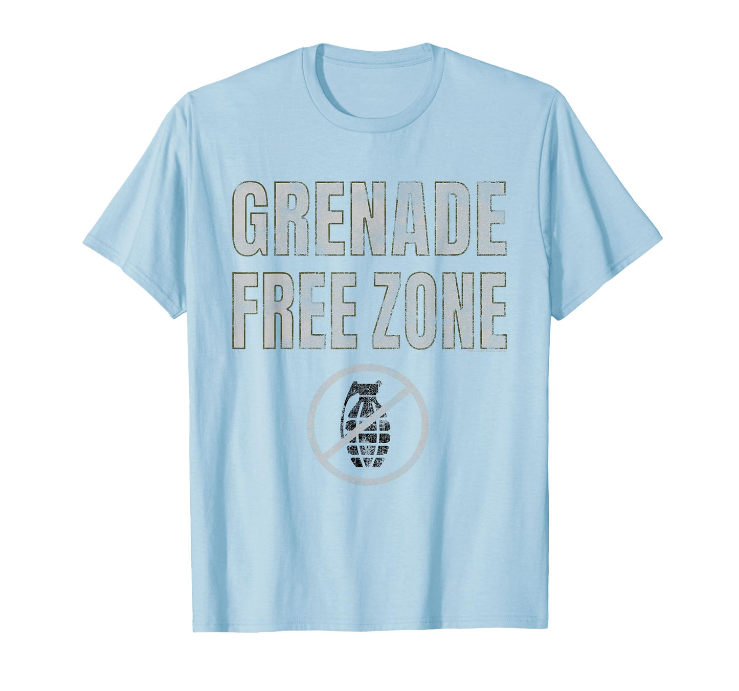 Jersey Shore Grenade Free Zone Reality TV T-Shirt