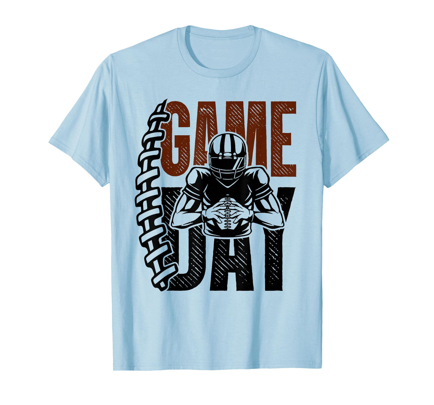 Game Day Football Season Funny Men Women Team Sports Vintage T-Shirt