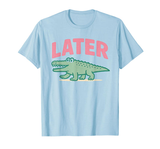Later Gator Funny Alligator Meme Vintage T-Shirt