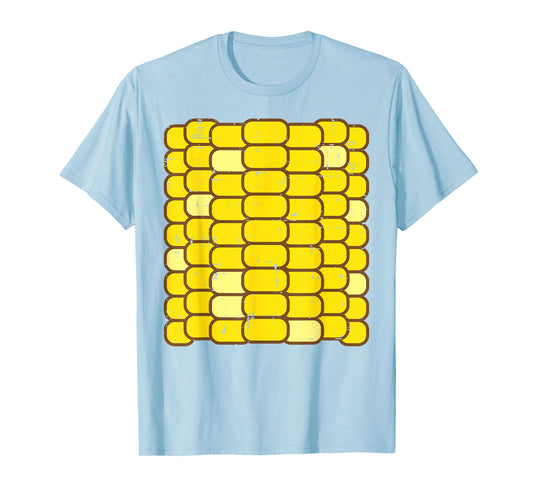 Corn Halloween Costume Funny Foodie Farmer Men Women Kids T-Shirt