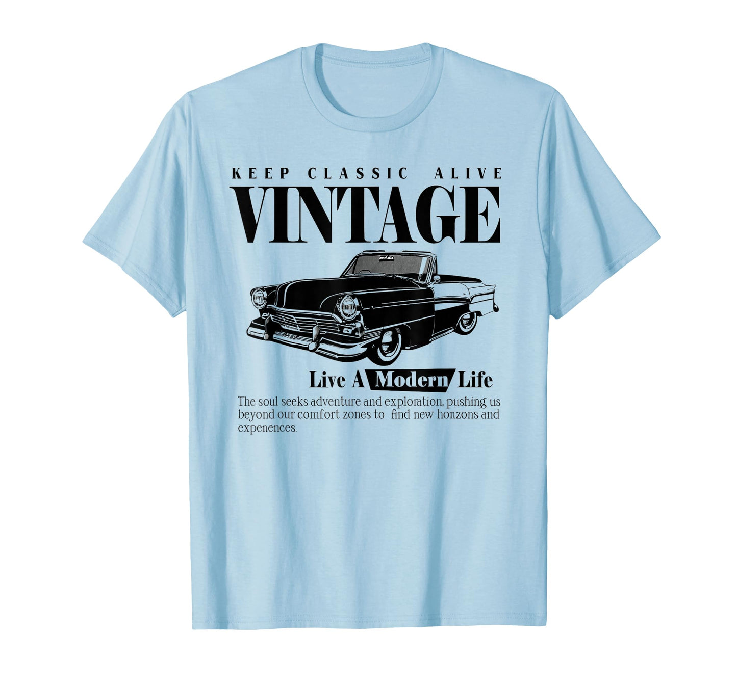 Keep Classic Alive Vintage Tee Y2k T-Shirt