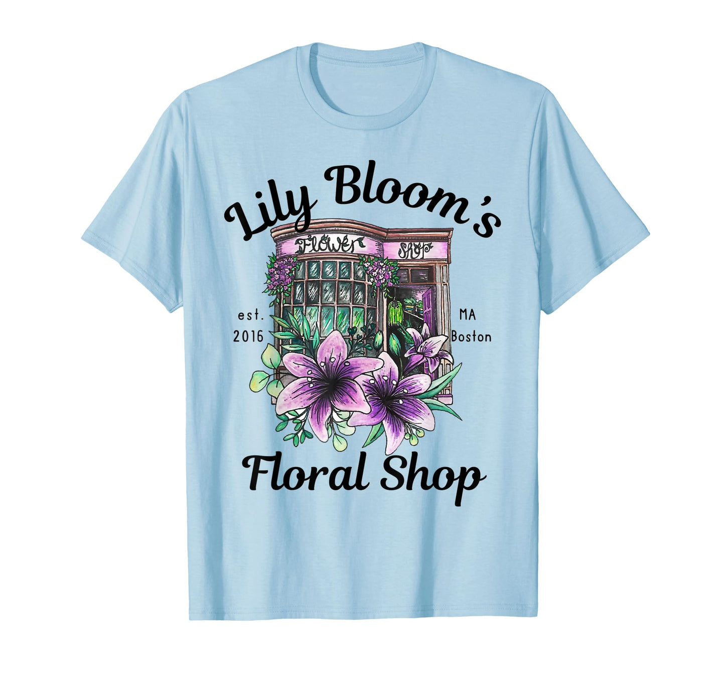 Lily Blooms Floral Shop It-Starts-With Us Bookish T-Shirt