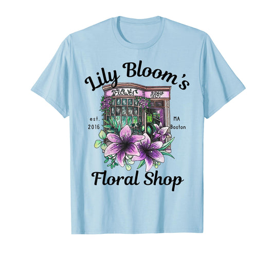 Lily Blooms Floral Shop It-Starts-With Us Bookish T-Shirt