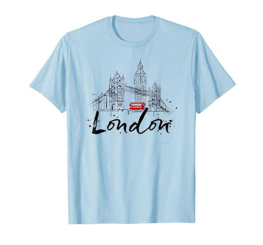 Uk British Retro Vintage London England Souvenir T-Shirt