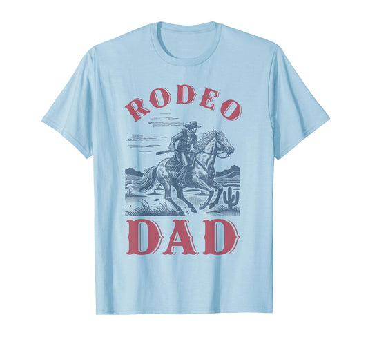 Rodeo Dad Western Cowboy Daddy Family Matching Father's Day T-Shirt