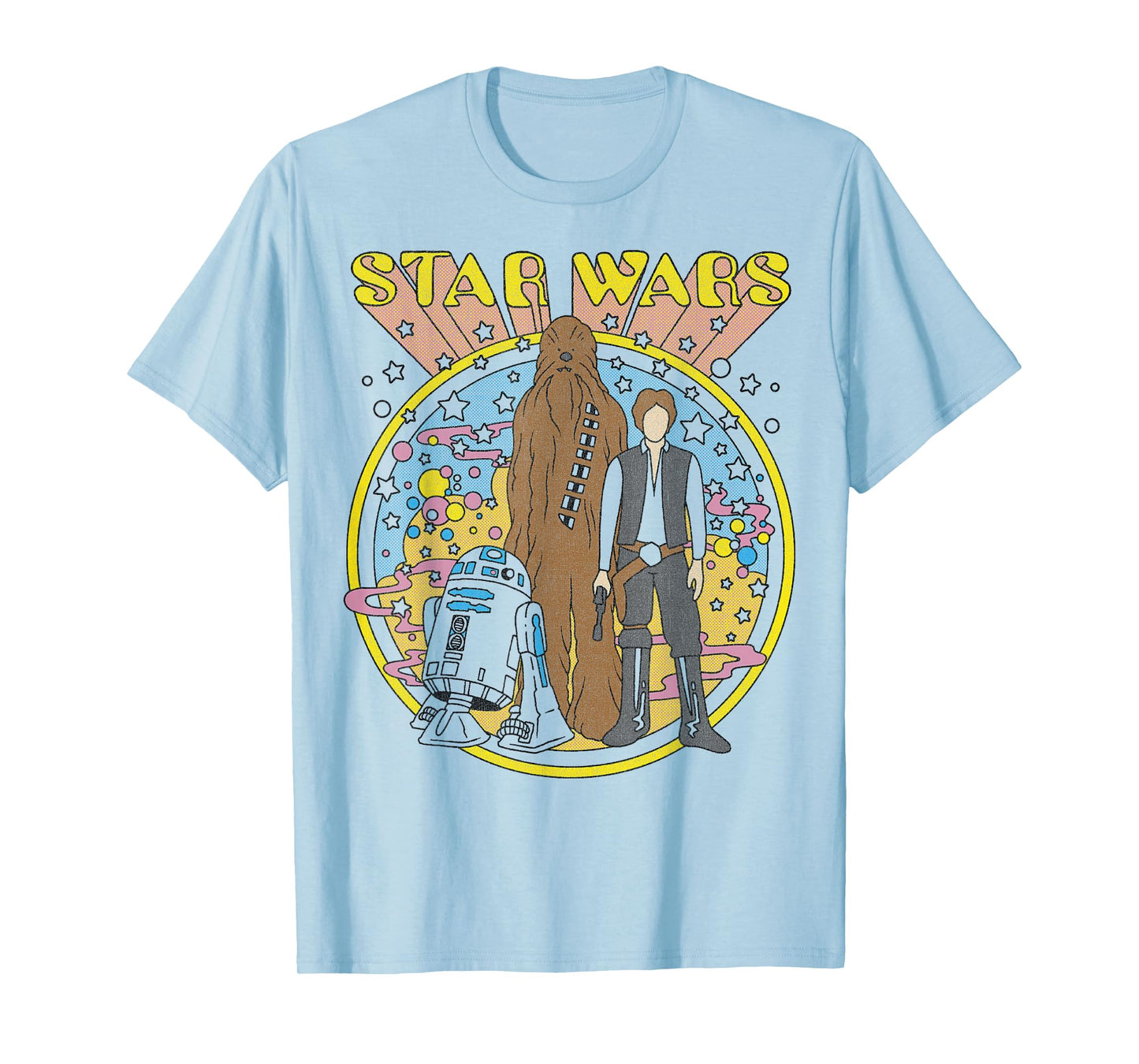Star Wars Vintage Psych Rebels Disney+ T-Shirt