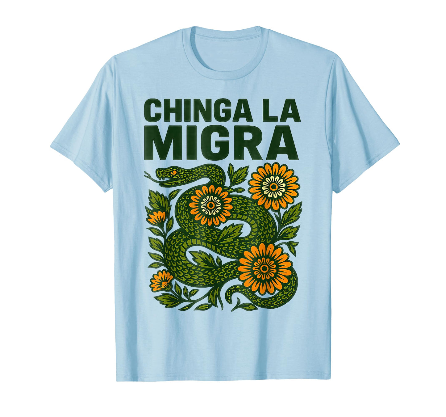 America Vintage Chinga La Migra Shirt For Men Women T-Shirt