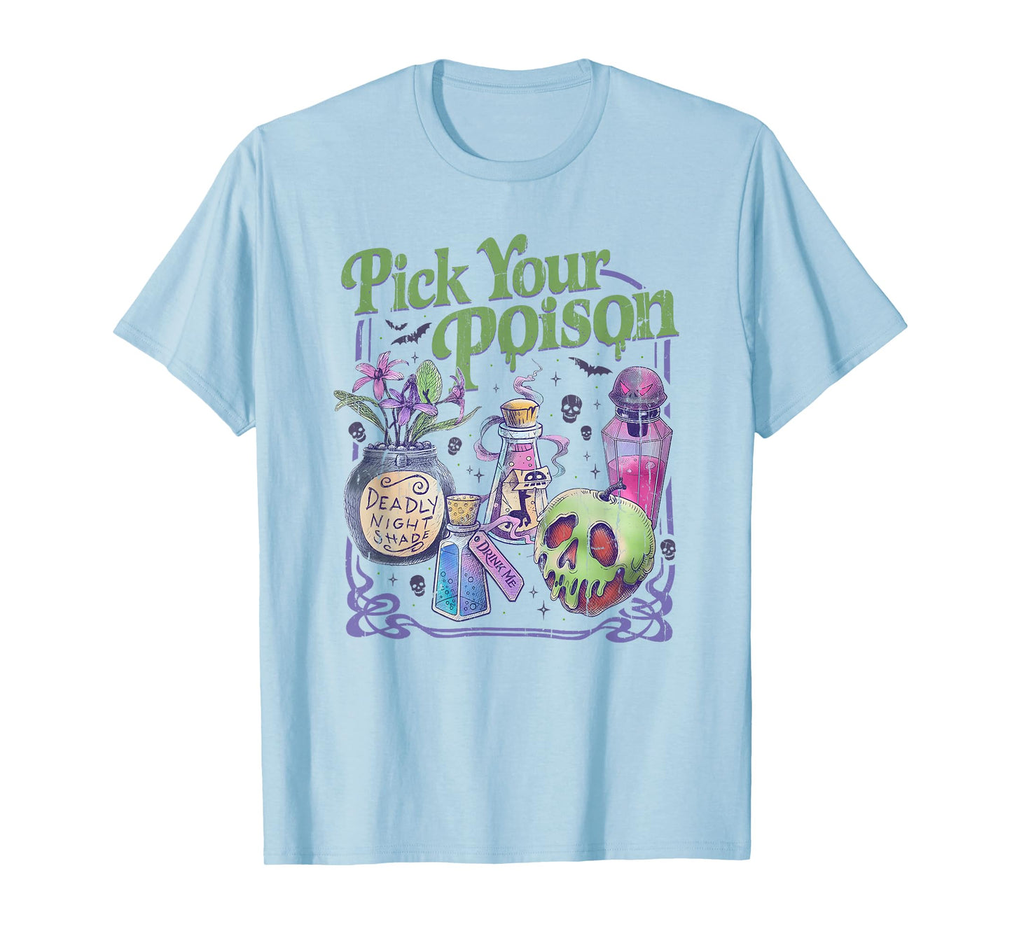 Pick Your Poison, Vintage Princess Halloween T-Shirt