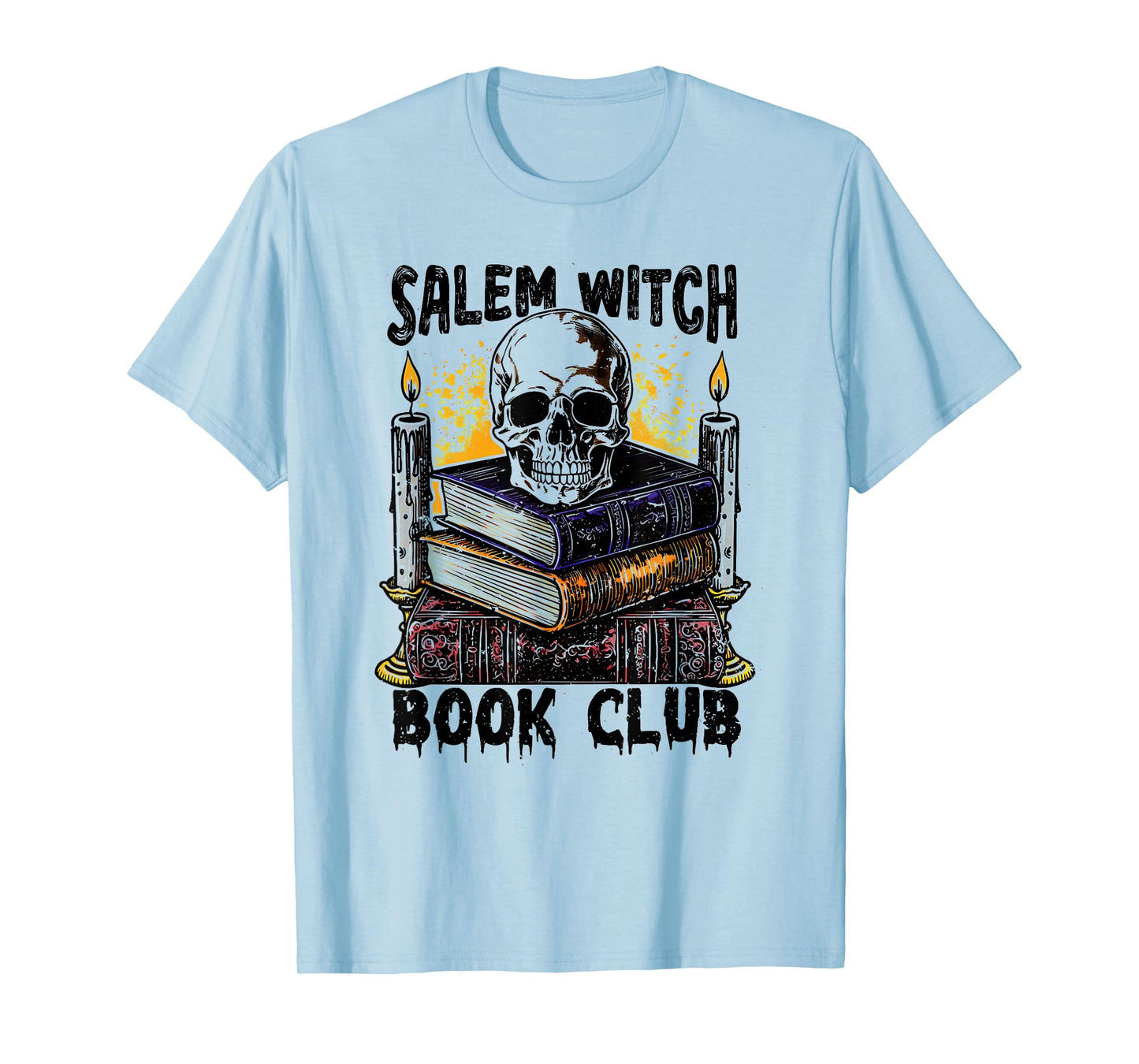 Salem Witch Book Club Funny Design T-Shirt