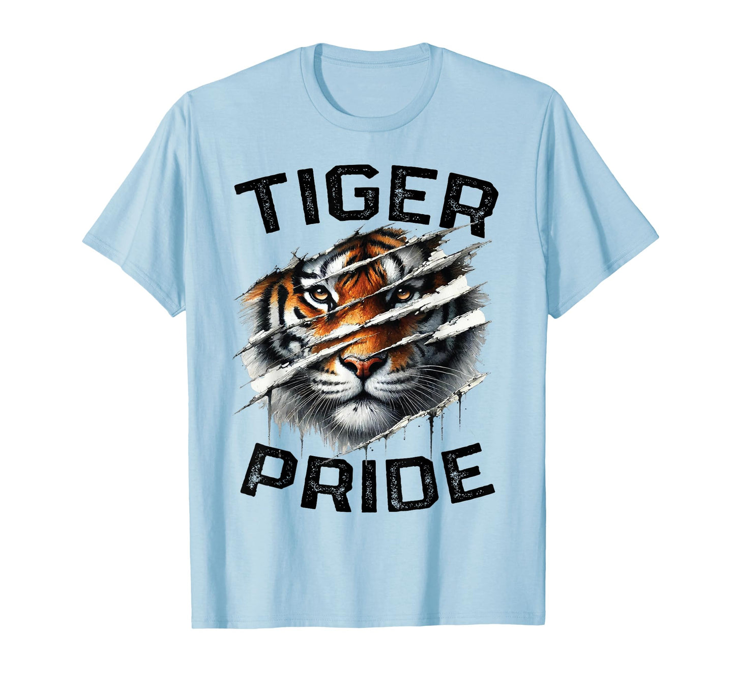 Tiger Pride Retro Vintage Tiger School Sports Team T-Shirt