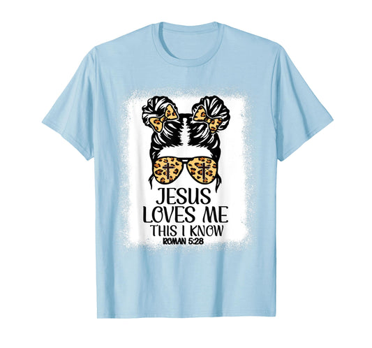 Kid Jesus Love Me This I Know You Toddler Women Christian T-Shirt