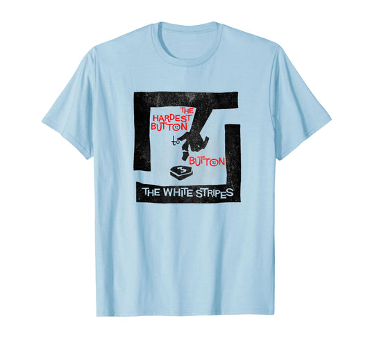 The White Stripes Hardest Button T-Shirt