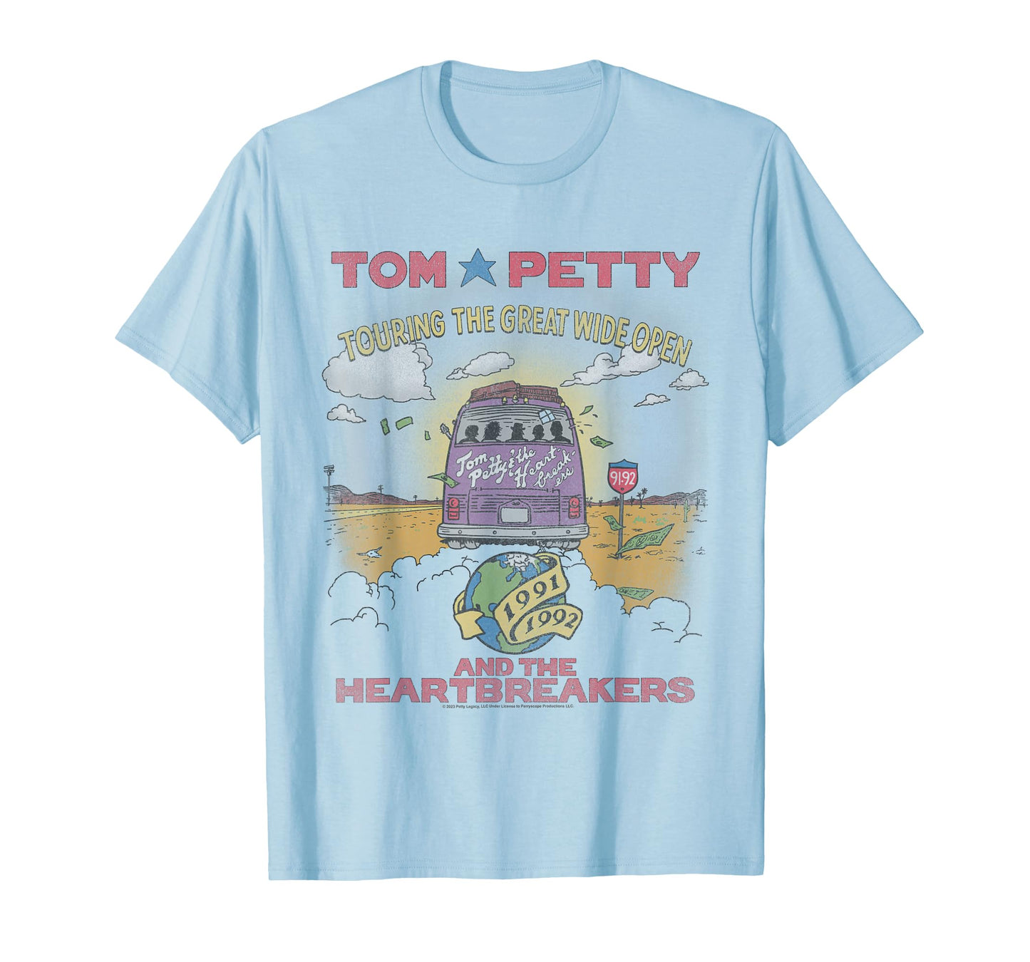 Tom Petty The Great Wide Open T-Shirt