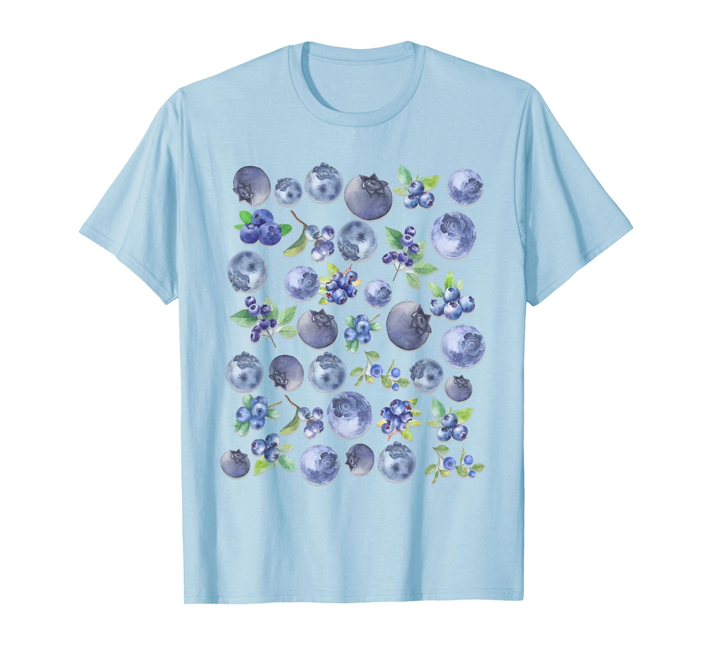 Blueberries Aesthetic Fruit Boho Fruit Vintage Graphic Plant T-Shirt