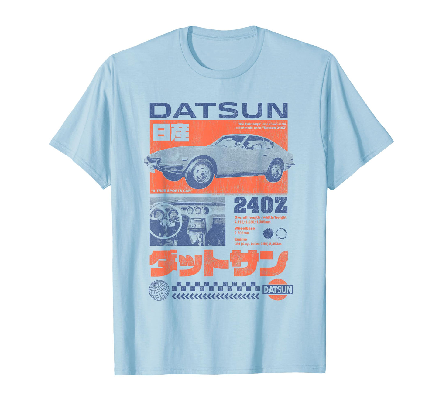 Nissan Datsun 24OZ Retro Advertisement Vintage Car T-Shirt
