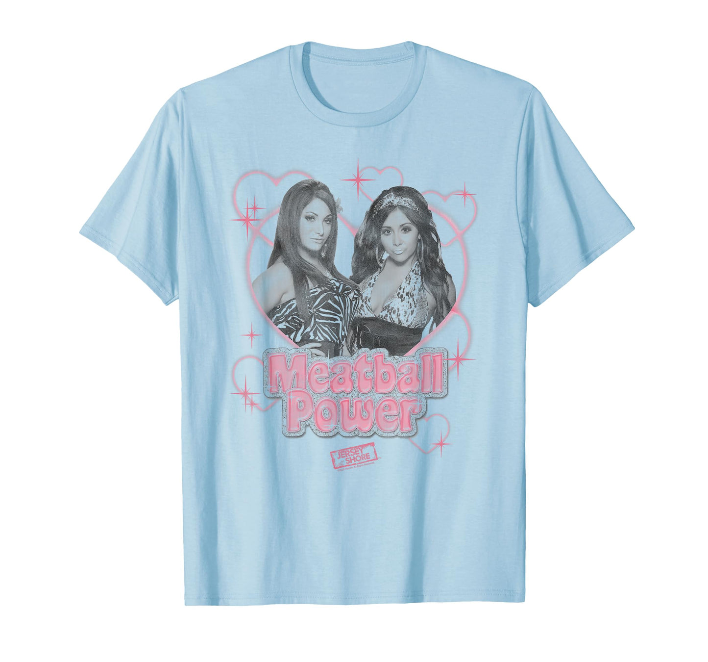 Jersey Shore Meatball Power Deena and Snooki Reality TV T-Shirt