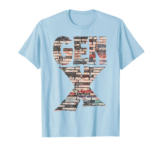 gen x 80’s rock cassettes T-Shirt
