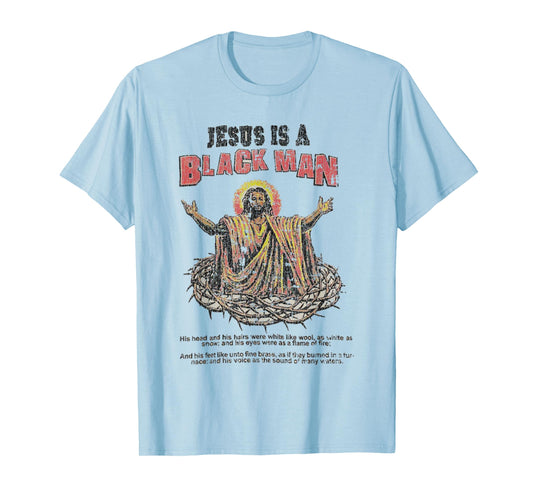 Vintage Jesus Is A Black Man T-Shirt