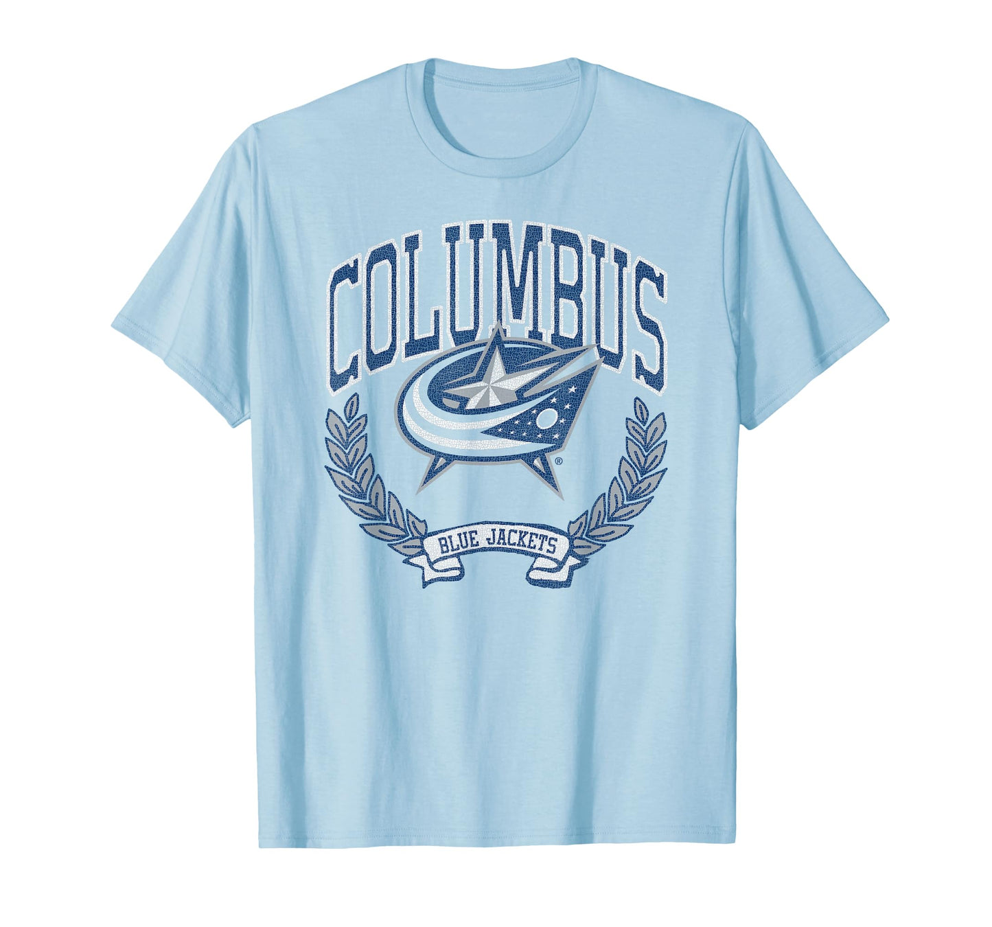 Columbus Blue Jackets Vintage Victory Red Licensed T-Shirt