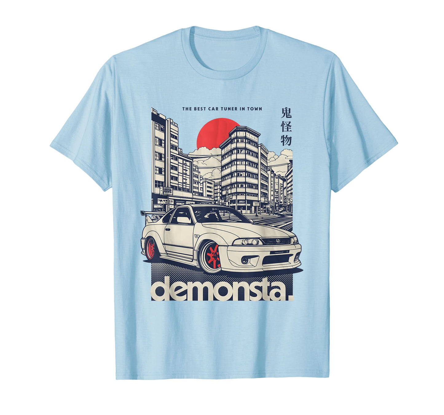 JDM Tokyo Japan Drift Race Car Tuning Retro Vintage Graphic T-Shirt