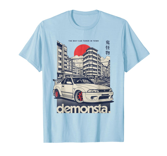 JDM Tokyo Japan Drift Race Car Tuning Retro Vintage Graphic T-Shirt
