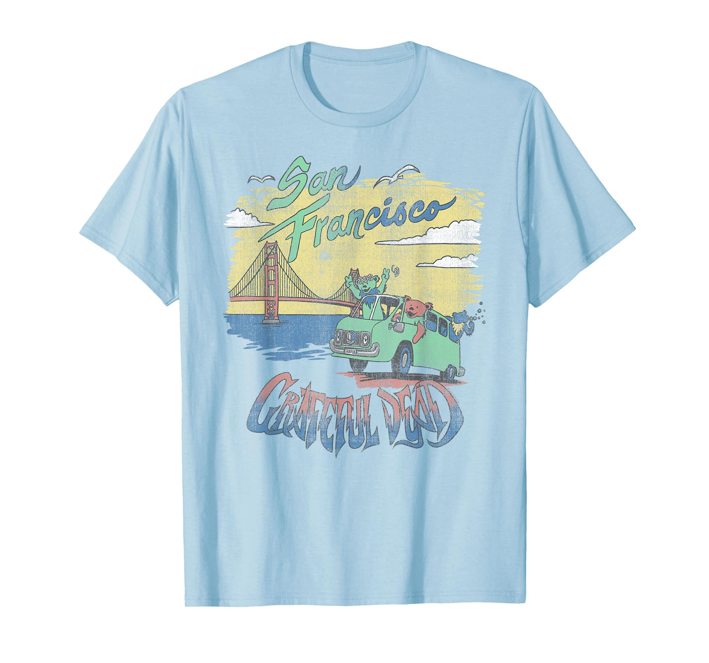 Grateful Dead San Francisco Bears in a Van Band T-Shirt