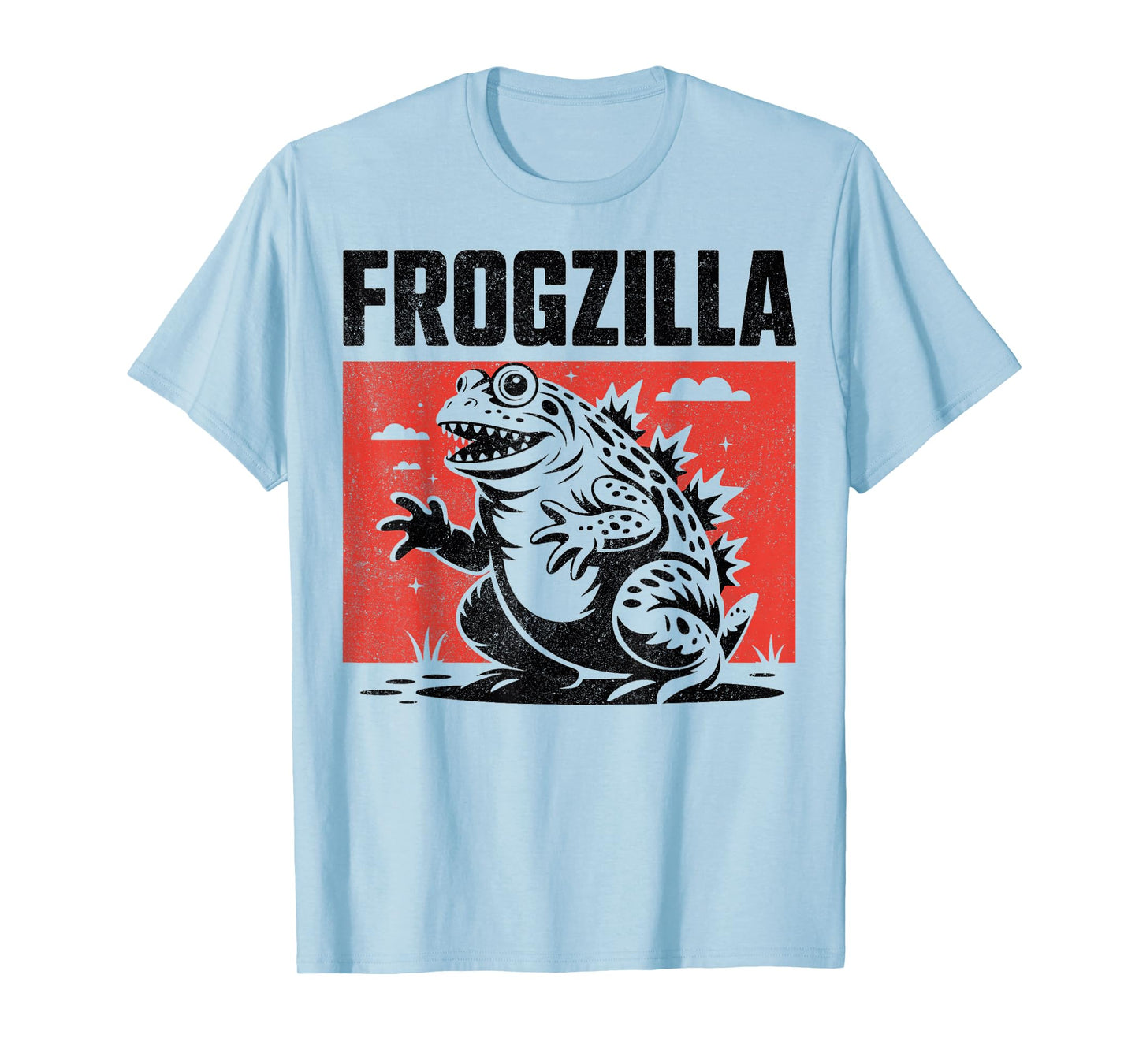 Frogzilla Frog Japanese Art Funny T-Shirt