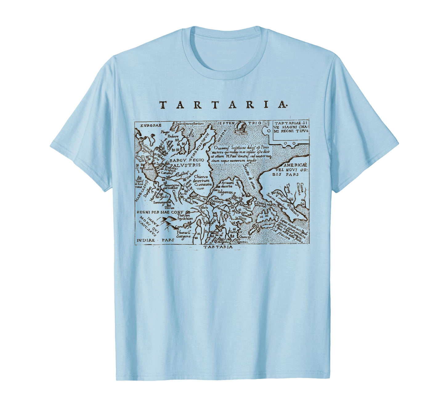 Tartaria map Vintage T-Shirt
