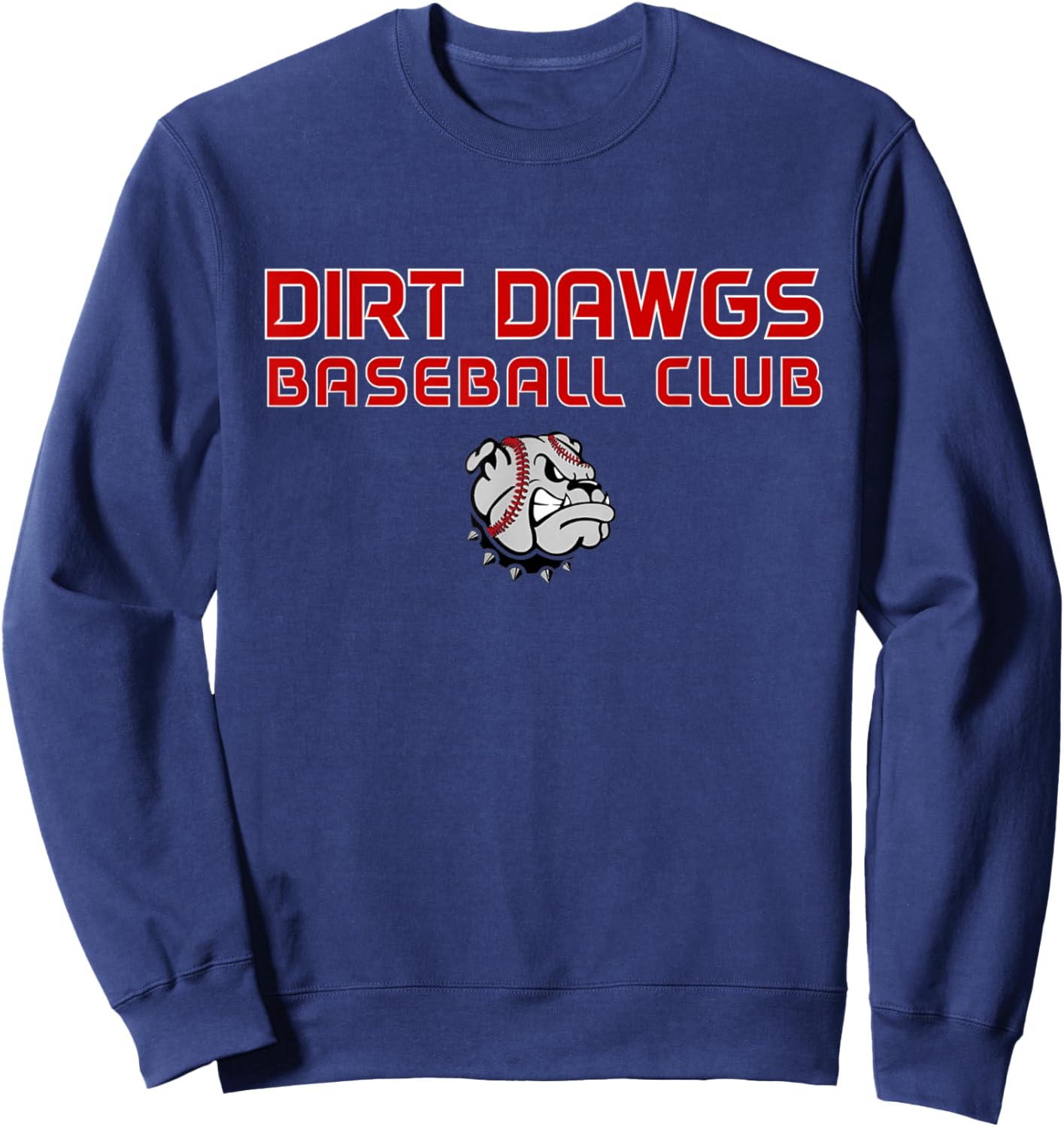 Dirt Dawgs Baseball Club T-Shirt - Sweatshirt | Navy