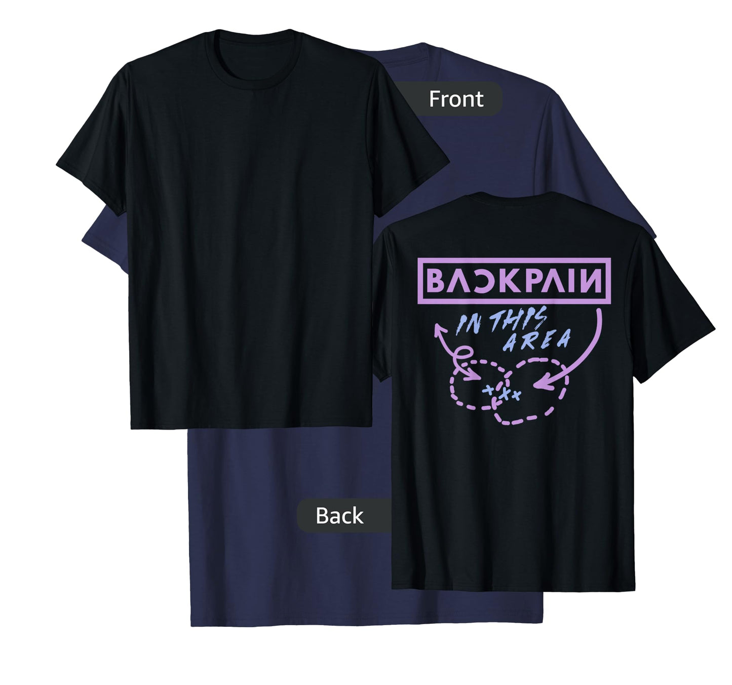 Back Pain In This Area (on back) T-Shirt