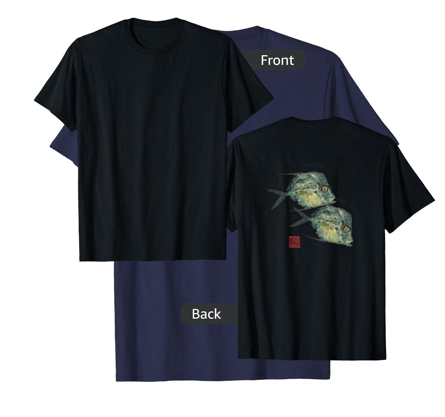 Fish Print Gyotaku Florida Lockdown T-shirt
