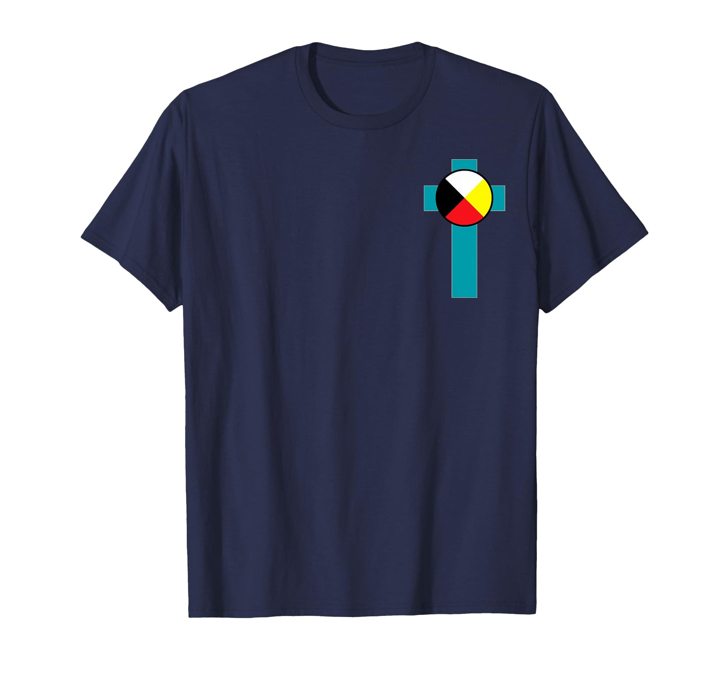 Medicine Wheel - Native American Indian Christians T-Shirt