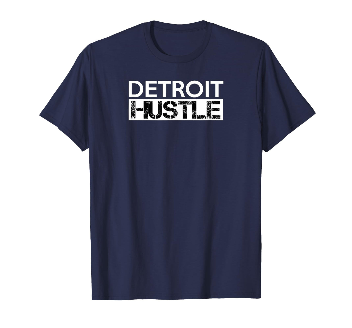 Detroit Hustle Baseball Football Business Motor Gym T Shirt T-Shirt