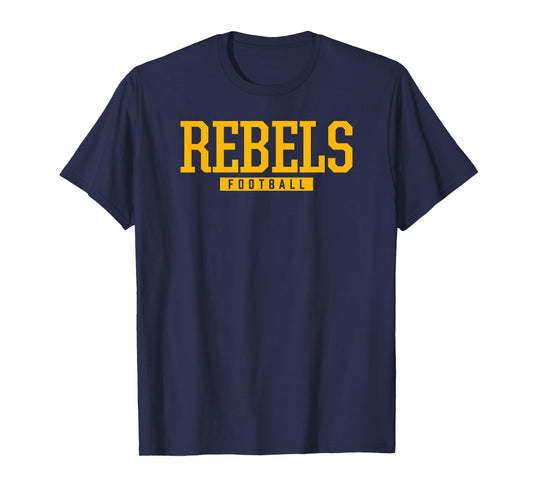 Stewart County Rebels Football HS T-Shirt