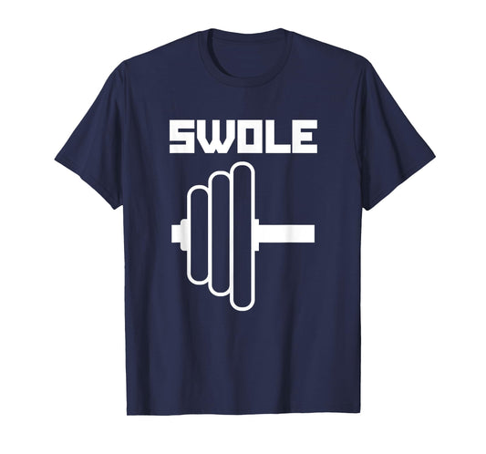 Swole Mates Cute Workout Couples Valentines Day Gym Fitness T-Shirt