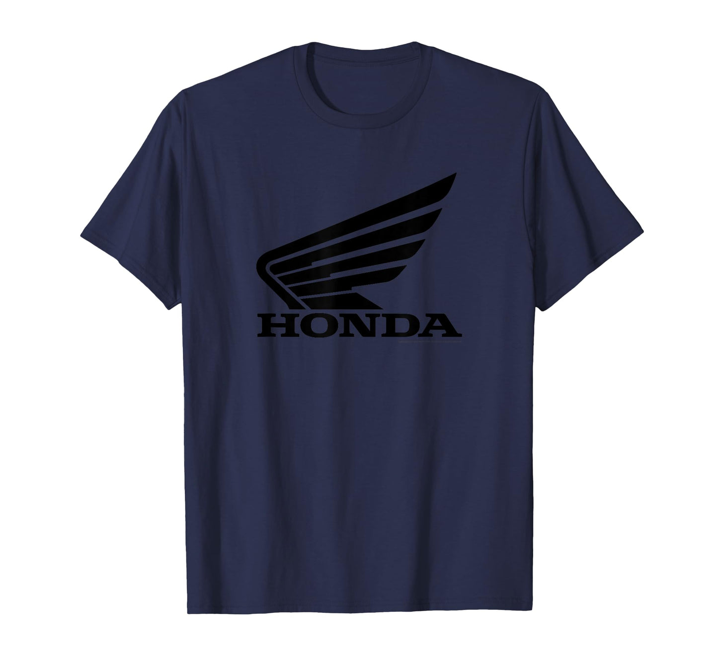 Honda Powersports Bold Vintage Black Logo T-Shirt