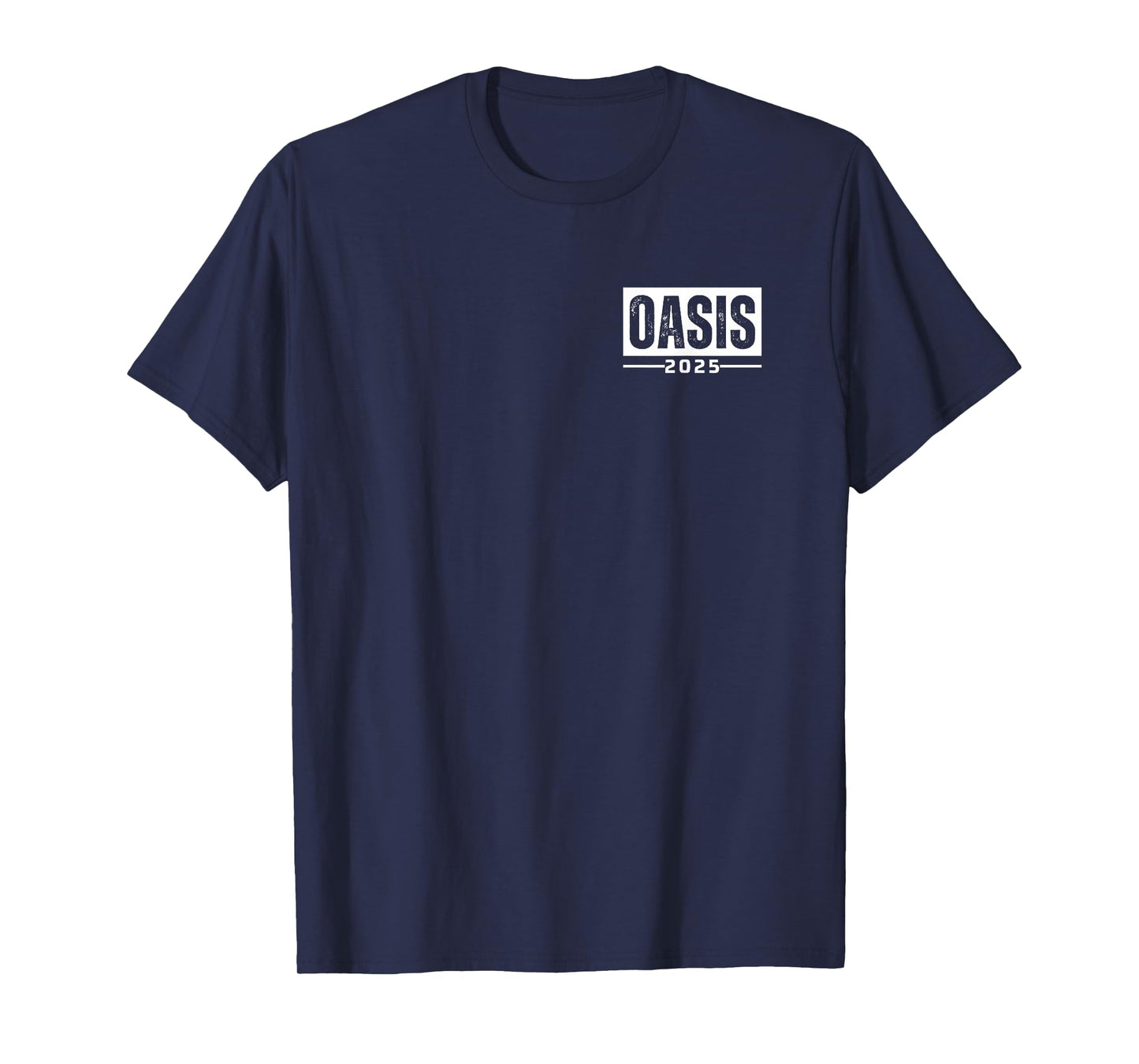 Oasis 2025 California CA Vintage Retro Souvenirs Pocket T-Shirt