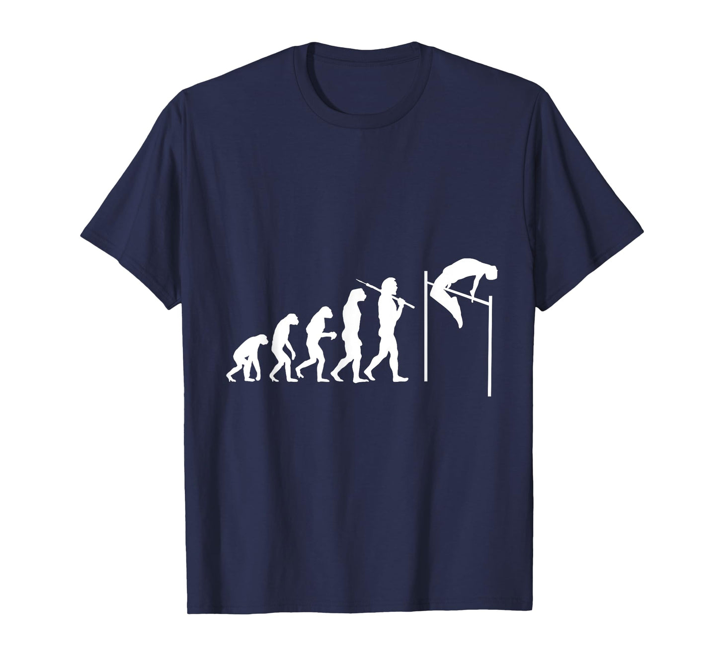 Funny Evolution High Jump Athletics T-Shirt