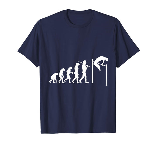 Funny Evolution High Jump Athletics T-Shirt