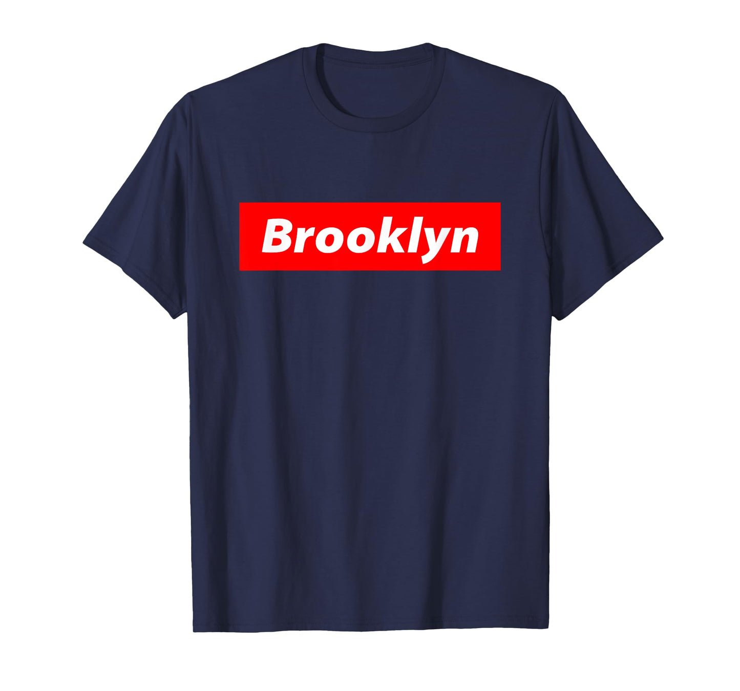 Brooklyn Name Red Box Personalized Name Gear For Brooklyn T-Shirt
