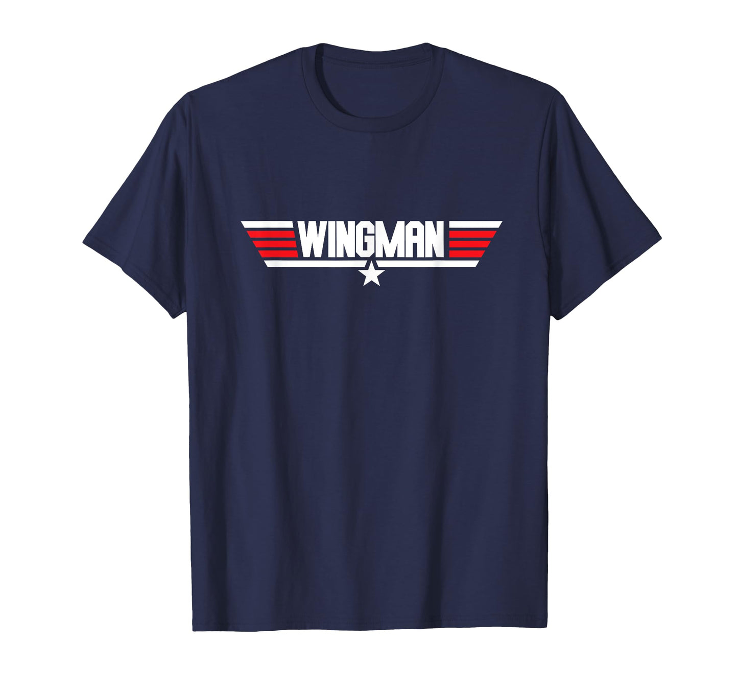 Wingman Co-Pilot Best Friends Right Hand Man Bestman T-Shirt
