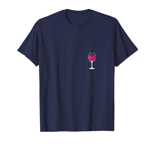 Wine Glass Sparkle T-Shirt