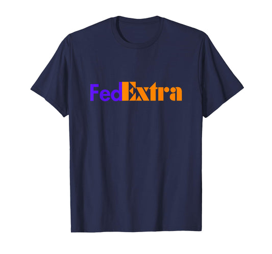 FedExtra Unisex-Adults Black Small Funny Gag Gift T-Shirt