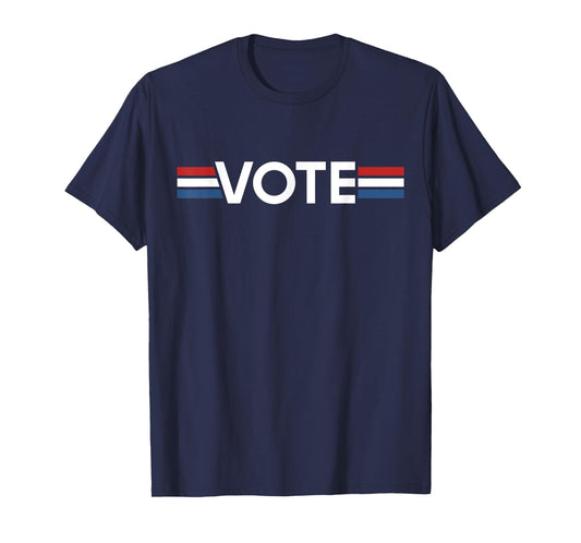 Vote Tshirt Women Men Trendy Red White Blue 2024 Election T-Shirt