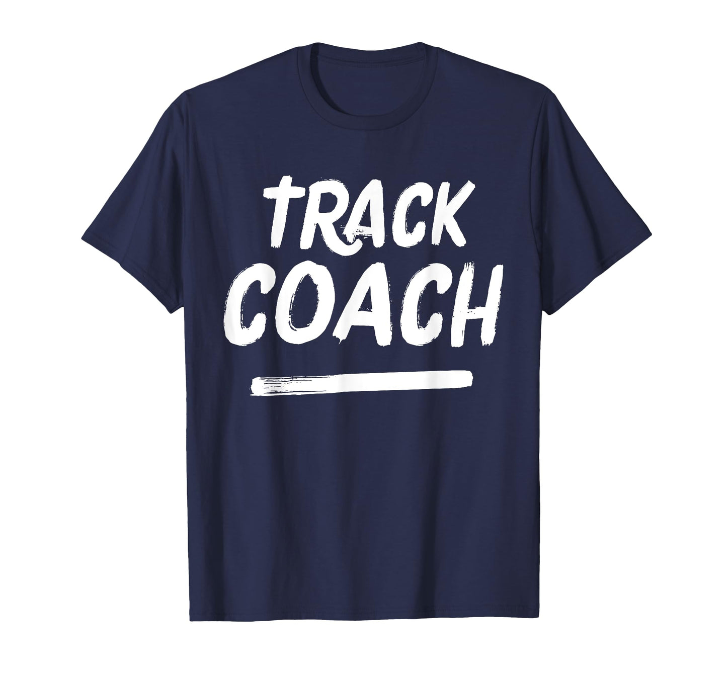 Track Coach Retro Distressed Coaches Appreciation T-Shirt
