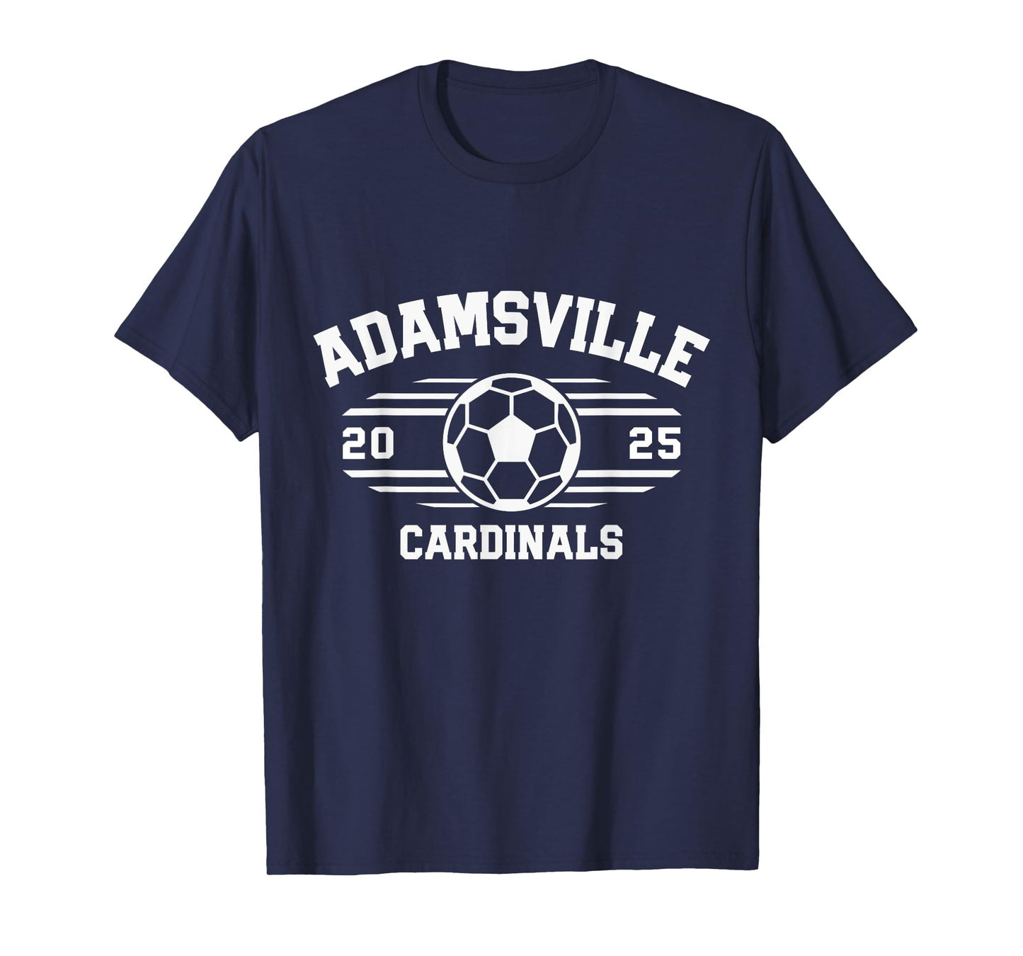 Adamsville Cardinals Soccer Ball 2025 T-Shirt