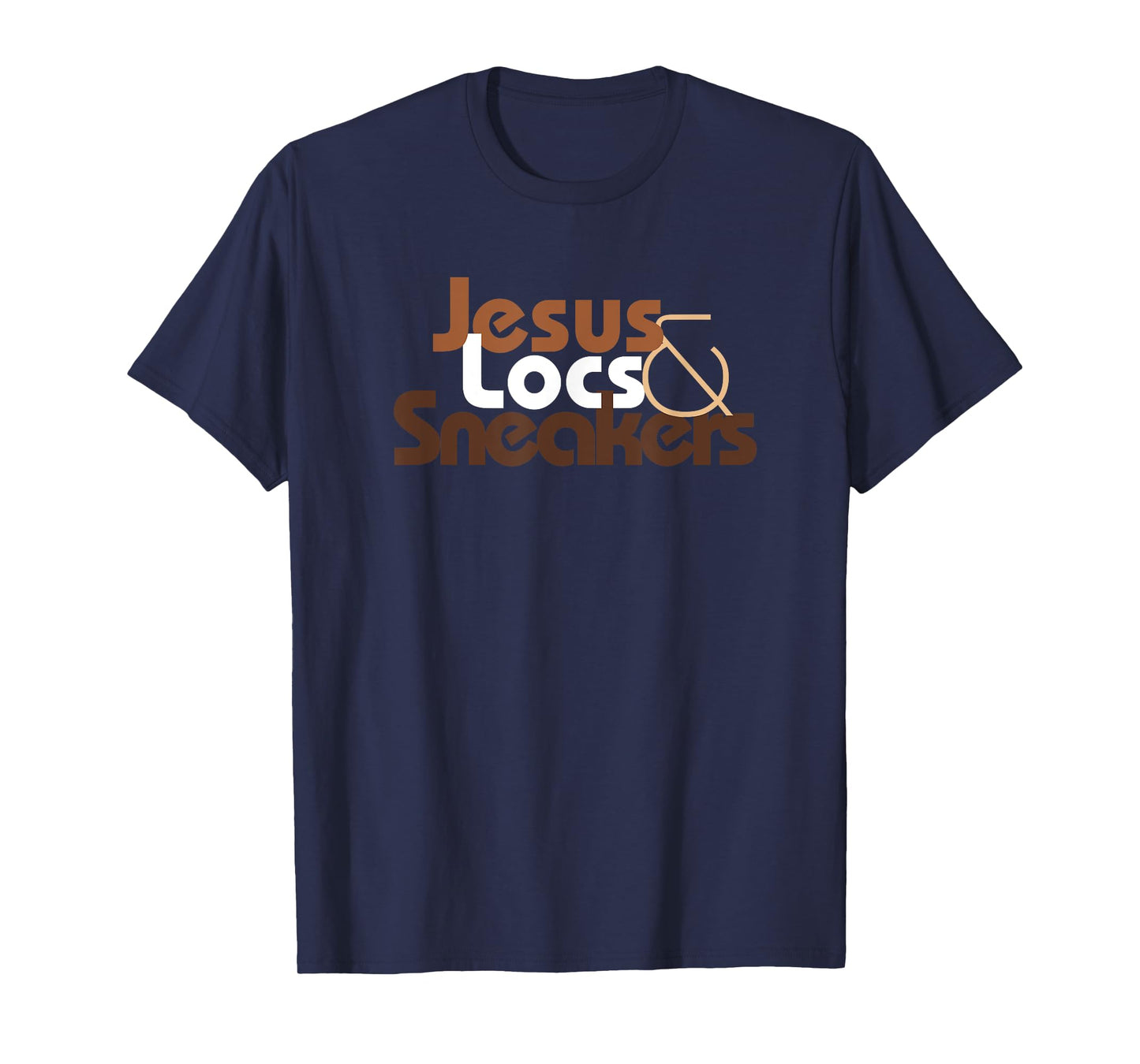Jesus Locs and Sneakers Melanin T-Shirt