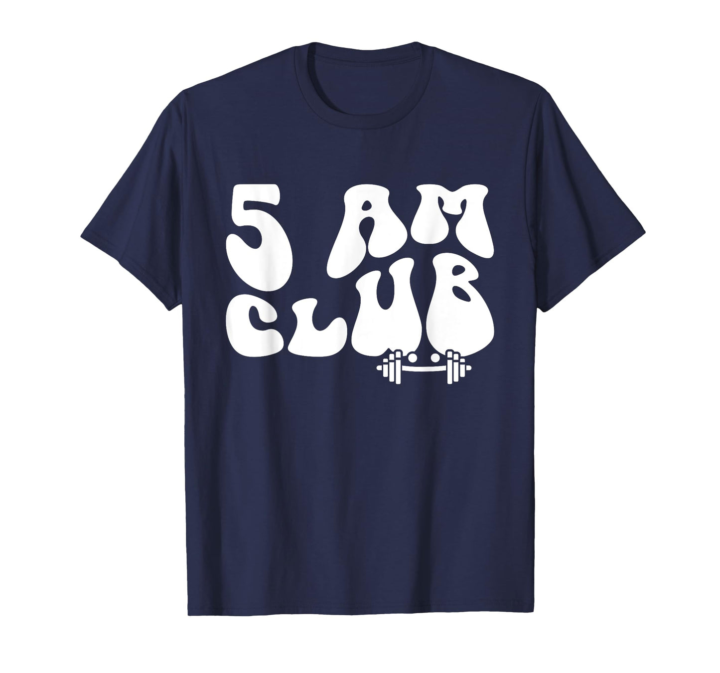 5 AM Club Gym Fitness & Workout Crew T-Shirt
