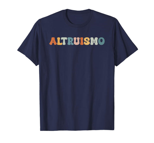 Altruismo Vintage Retro Groovy Social Psychology Lover T-Shirt