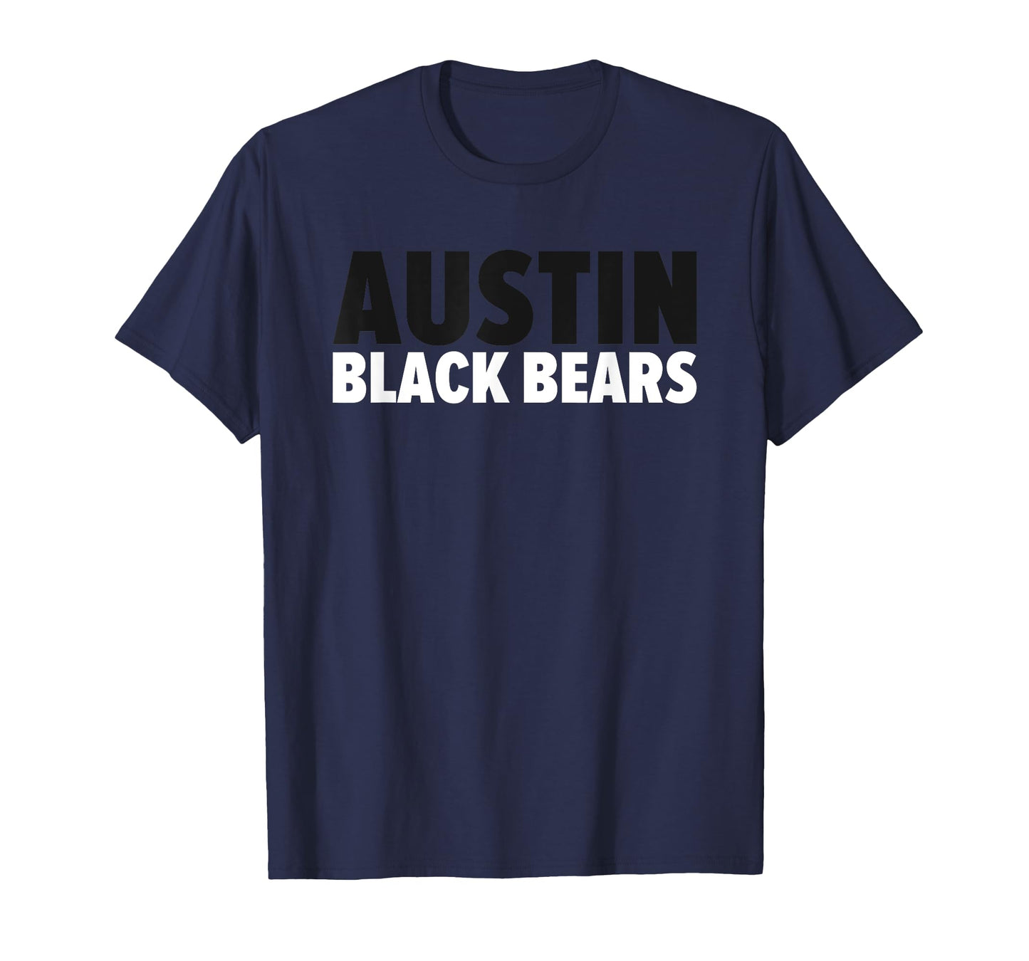 Austin Black Bears Bold T-Shirt